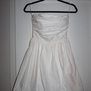 Amanda Uprichard Stassie White Dress
